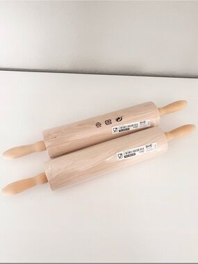 IKEA Wooden Rolling Pins (2) NWT